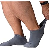 Viasox Diabetic Ankle Socks for Women & Men, Low Cut Non Binding, Seamless Neuropathy Socks