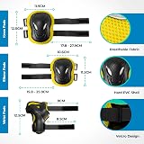 Niftii COOZi Glossy Kids Helmet and Pad Set - Adjustable 7 in 1 Protection view 6