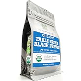 Spice Profile Organic Table Grind Black Pepper | 4 oz | Lab Tested | Bold, Pungent Flavor | Table Grind For Easy Seasoning | Great For Steaks, Eggs, Soups, Salads &amp; Pasta