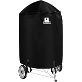 SUPJOYES Grill Cover for Weber Charcoal Kettle 18 Inch BBQ Grill | Heavy Duty Waterproof Barbecue Accessories