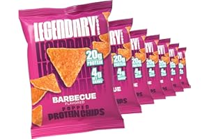 Popped Protein Chips - Barbecue (7 Bags)