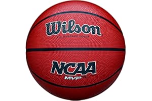 WILSON NCAA MVP Rubber Basketball
