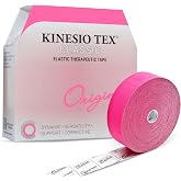 Kinesio Taping - Elastic Therapeutic Athletic Tape Tex Classic - Bulk Roll - Red &ndash; 2 in. x 103 ft