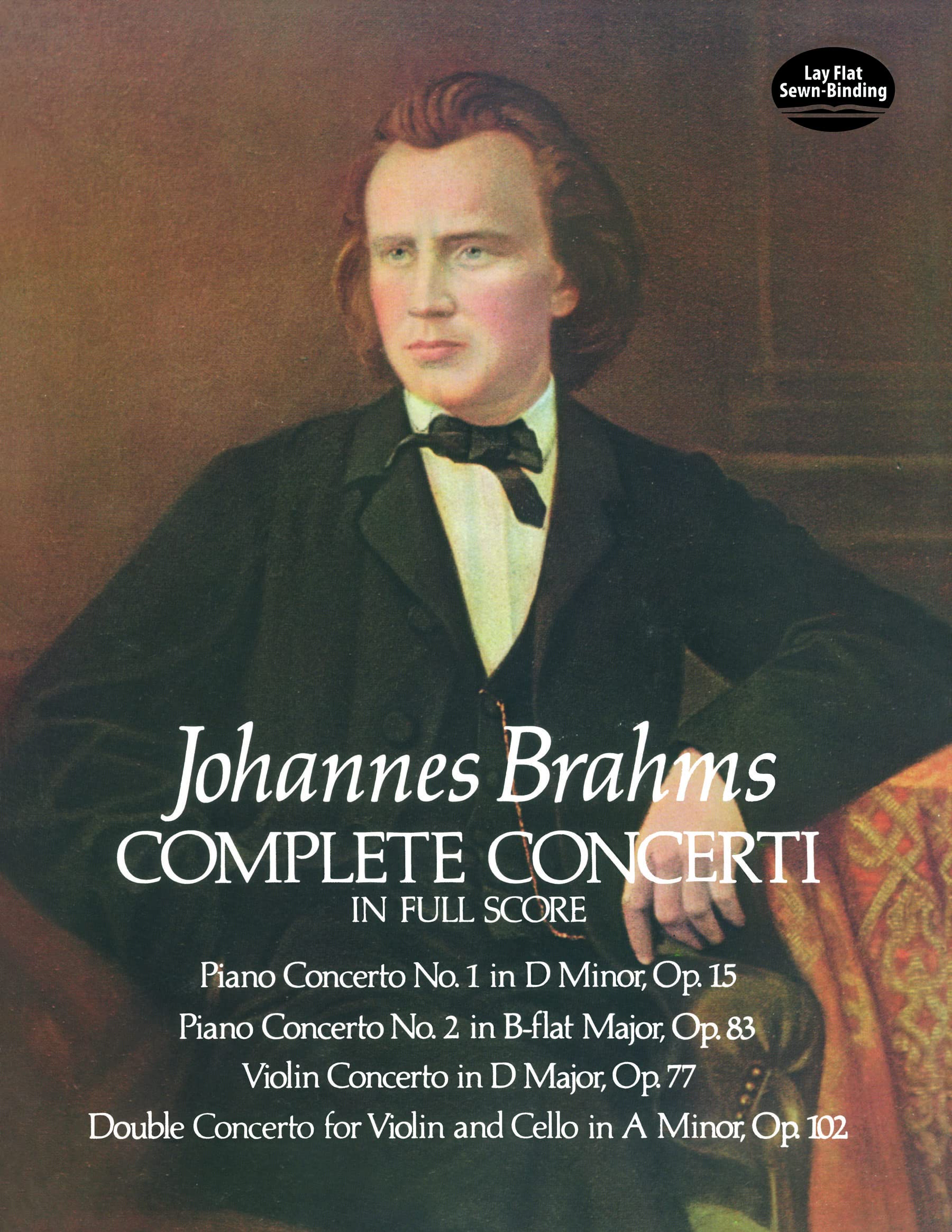 Complete Concerti in Full Score: Brahms (Dover Orchestral Music Scores)