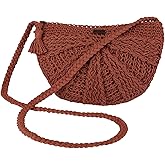 Roxy Women's Crossbody Bag | Hand Bag | Crochet | Woven |Everyday | Summer | Sustainable | Lightweight