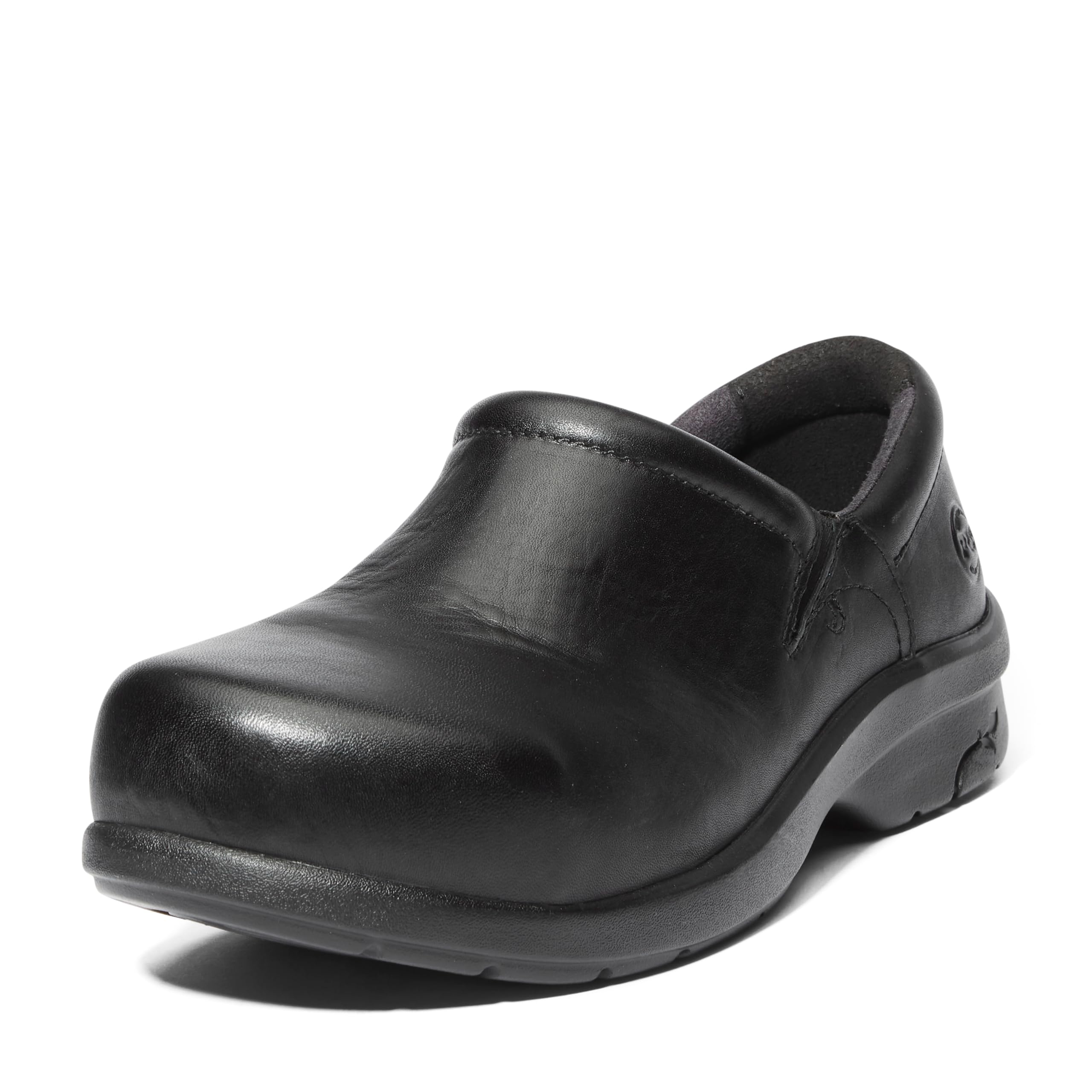 Timberland PRO Women’s Newbury Alloy Safety Toe Static Dissipative Industrial Casual Work Shoe, Black-2024 NEW, 8M