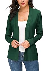 Women's Knit Cardigan Open Front Sweater Coat Long