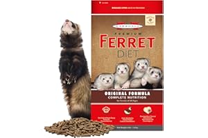 Marshall Pet Products Premium Ferret Diet Dry Food, 4 lbs – Balanced Nutrition for Ferret Health, Supports Digestion, Muscle Maintenance & Energy Levels