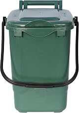 All-Green 23L Large Compost Caddy Green for Food Waste Kerbside Bin view 4