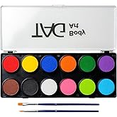 TAG Face & Body Paint - Regular Palette 12 x 10g