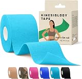 KG Physio Kinesiology Tape 5m Roll Light Blue Multipurpose KT Tape