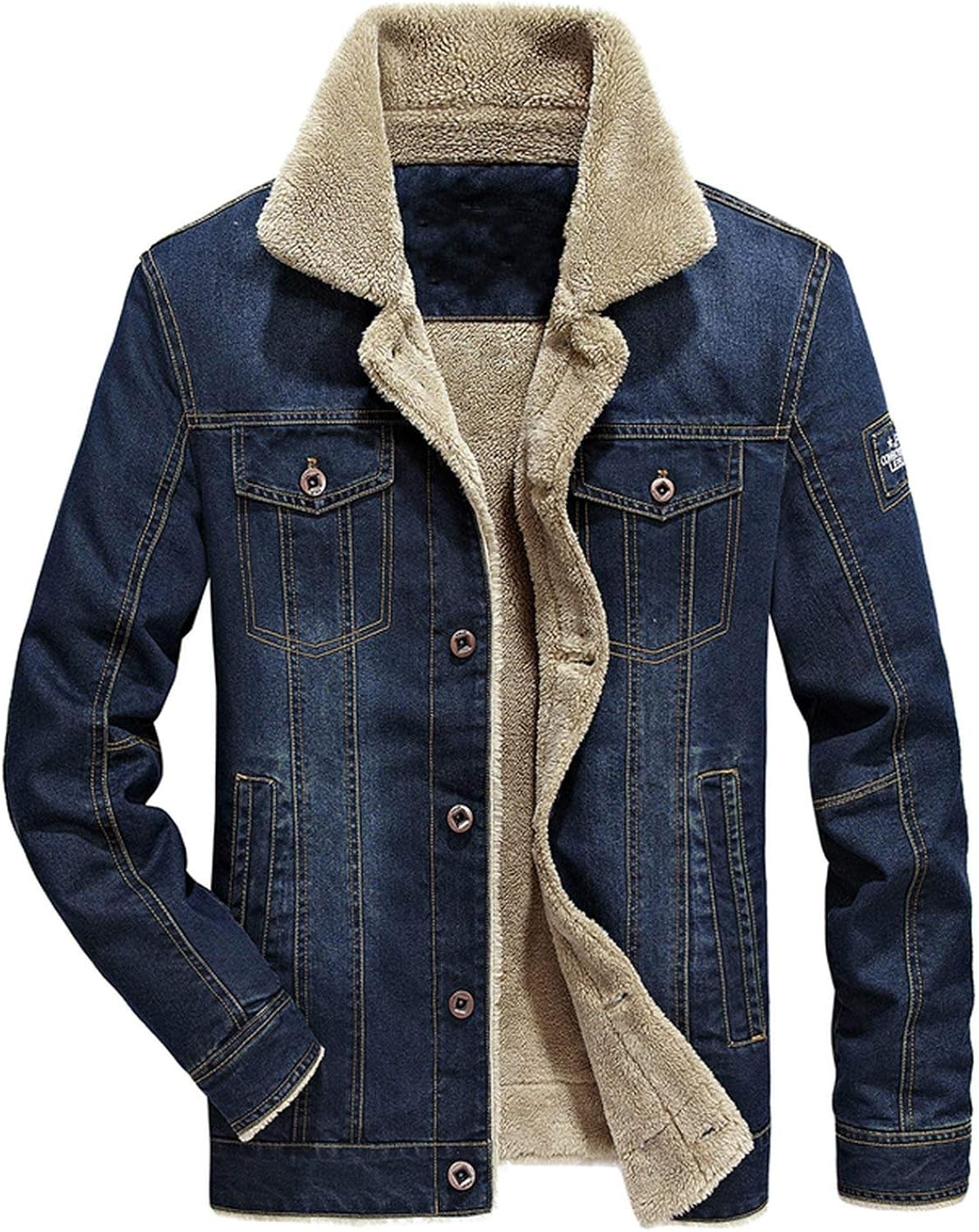 skinny fit denim jacket mens
