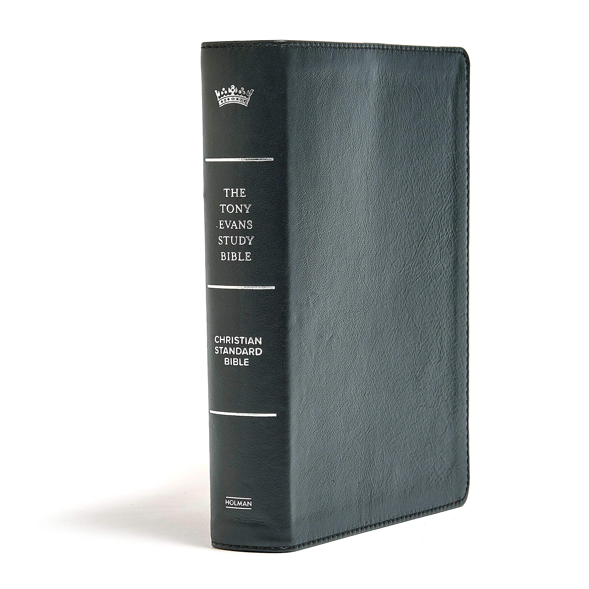 CSB Tony Evans Study Bible, Black Genuine Leather, Black Letter, Study Notes and Commentary, Articles, Videos, Charts, Easy-to-Read Bible Serif Type CSB Tony Evans Study Bible, Black Genuine Leather, Black Letter, Study Notes and Commentary, Articles, Videos, Charts, Easy-to-Read Bible Serif Type Leather Bound