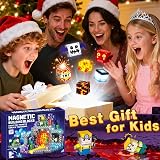 COOLJOYA 150 Magnetic Building Blocks Dark Magma STEM Set view 5