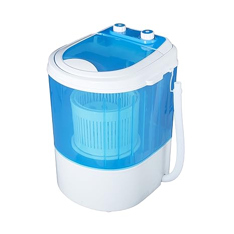 Vetronix Vmwm2003 Plastic 3 Kg Portable Mini Washing Machine With Dryer Basket (Blue)