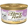 Purina Fancy Feast Wet Cat Food Flaked Tuna and Mackerel Feast - (Pack of 24) 3 oz. Cans