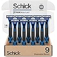 Schick Xtreme 4 Outlast Disposable Razors for Men - Schick Xtreme 4 Disposable Mens Razors for Shaving, 9 Count