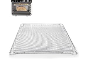 FRITOING Replacement Air Fryer Basket for Ninja Foodi DT251 DT201 Air Fryer Oven, Stainless Steel Air Fryer Accessories for Ninja Foodi 10-in-1 Smart XL Air Fry Oven (for DT201 Series)