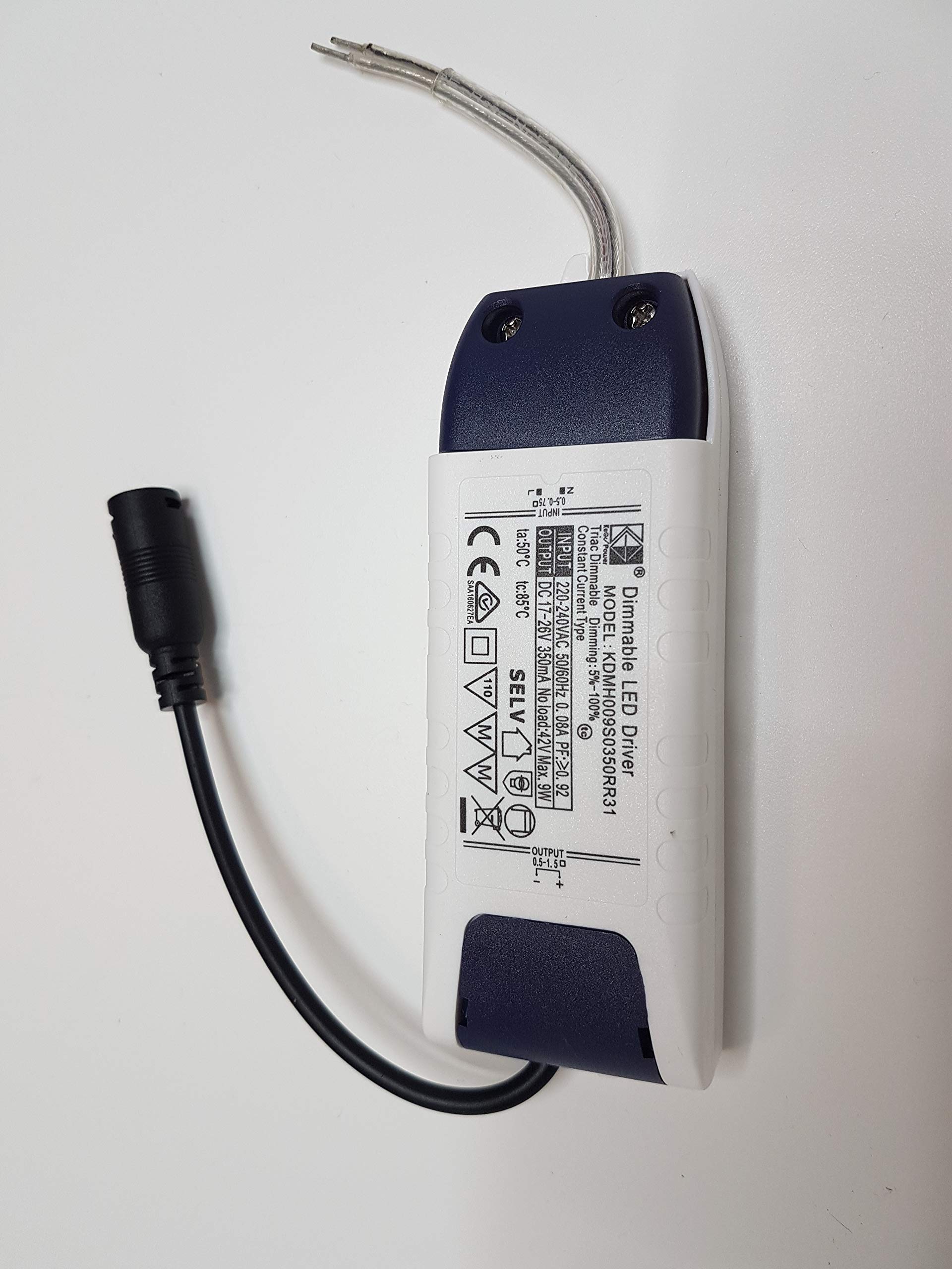 EVALIGHTING EVA18229B Driver, Plastic, White