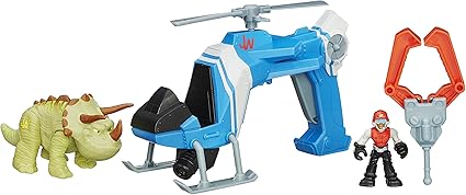 Playskool Heroes Jurassic World Dino Tracker Copter Toy