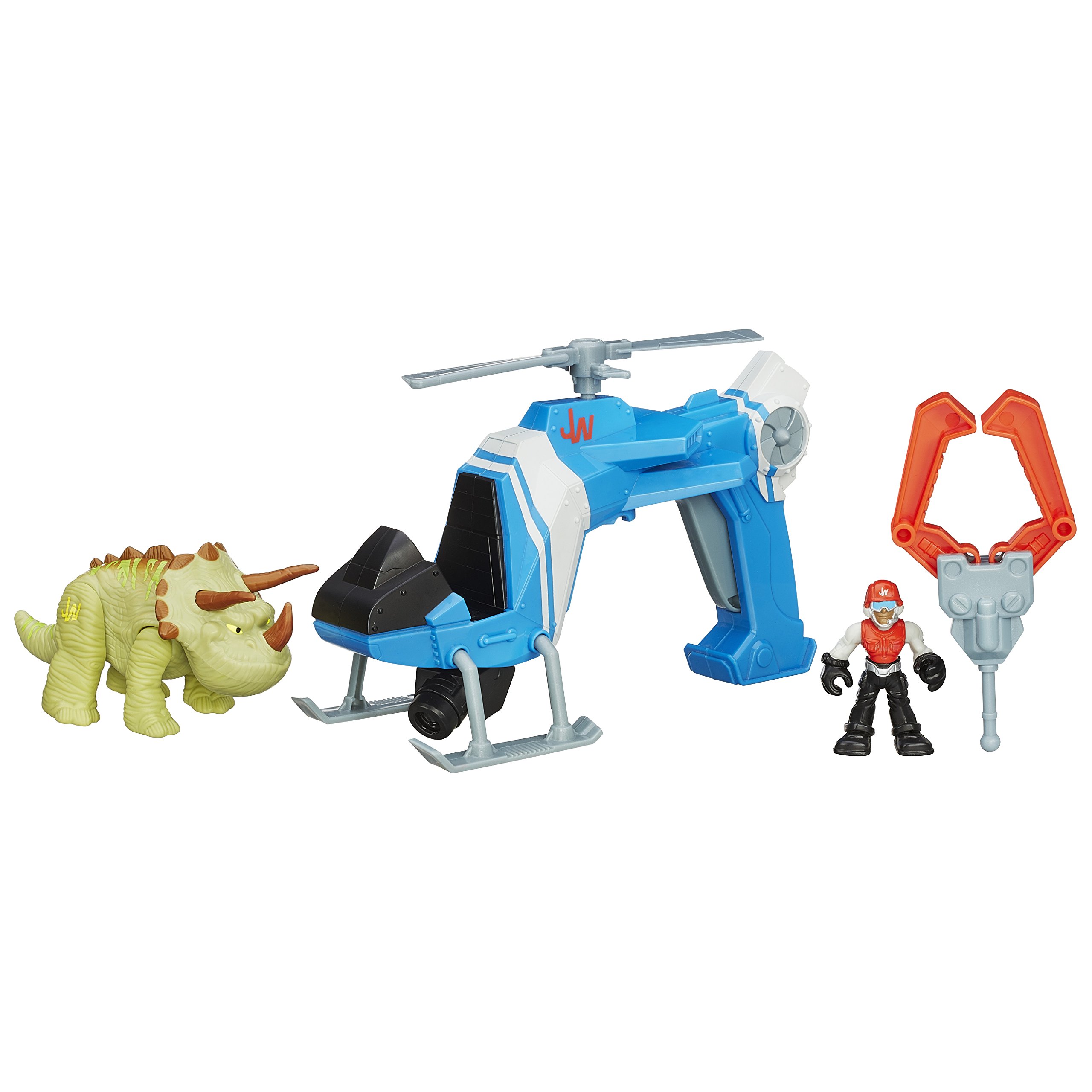 Playskool Heroes Jurassic World Dino Tracker Copter Toy