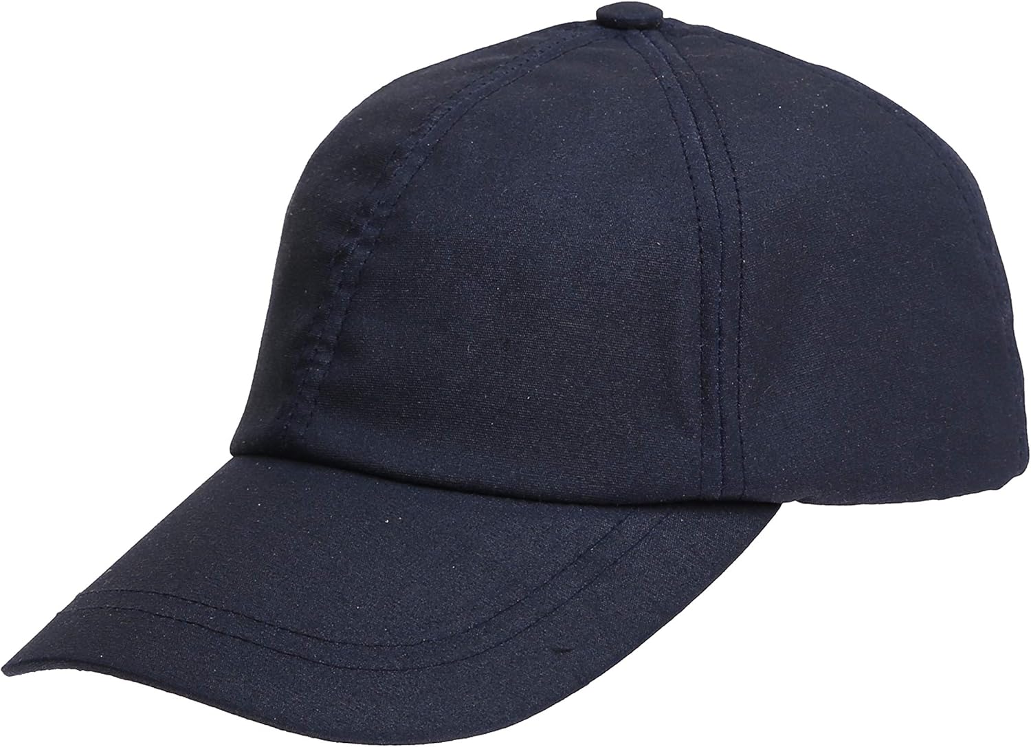 The Hat Outlet Men's Navy Wax Waterproof Outdoor Baseball Cap Amazon