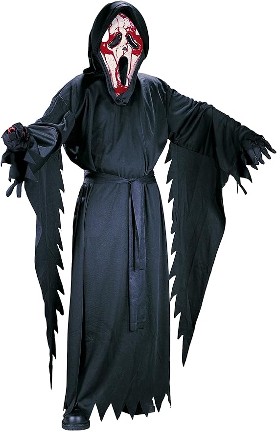 Fun World Licensed Bleeding Scream Costume, Large 12 14, Multicolor Fashion
