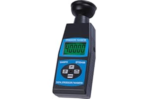 Shimpo ST-1000 ABS Plastic Stroboscope Tachometer with LED Flash Technology, 60-40000 rpm Range, -0.05% FS Accuracy, 7.7" Length x 2.9" Width x 1.5" Height