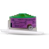Mauget Inject-A-Min Manganese - 6ml Manganese Supplement for Rapid Greening &amp; Vibrant Tree Growth, Spill-Proof Liquid Fertilizer - Pack of 24 Caps