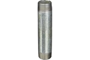 LDR Industries 303 112X8 Pipe Nipple, 1-1/2-Inch X 8-Inch, Black