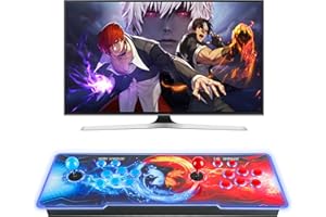 HHU Pandora Box Arcade Game Console 32000 Games Pre-Install,Retro Game Machine for TV PC Projector, Supports Up to 4 Players, Full HD Output,, Search, Save, Hide, Favorites List