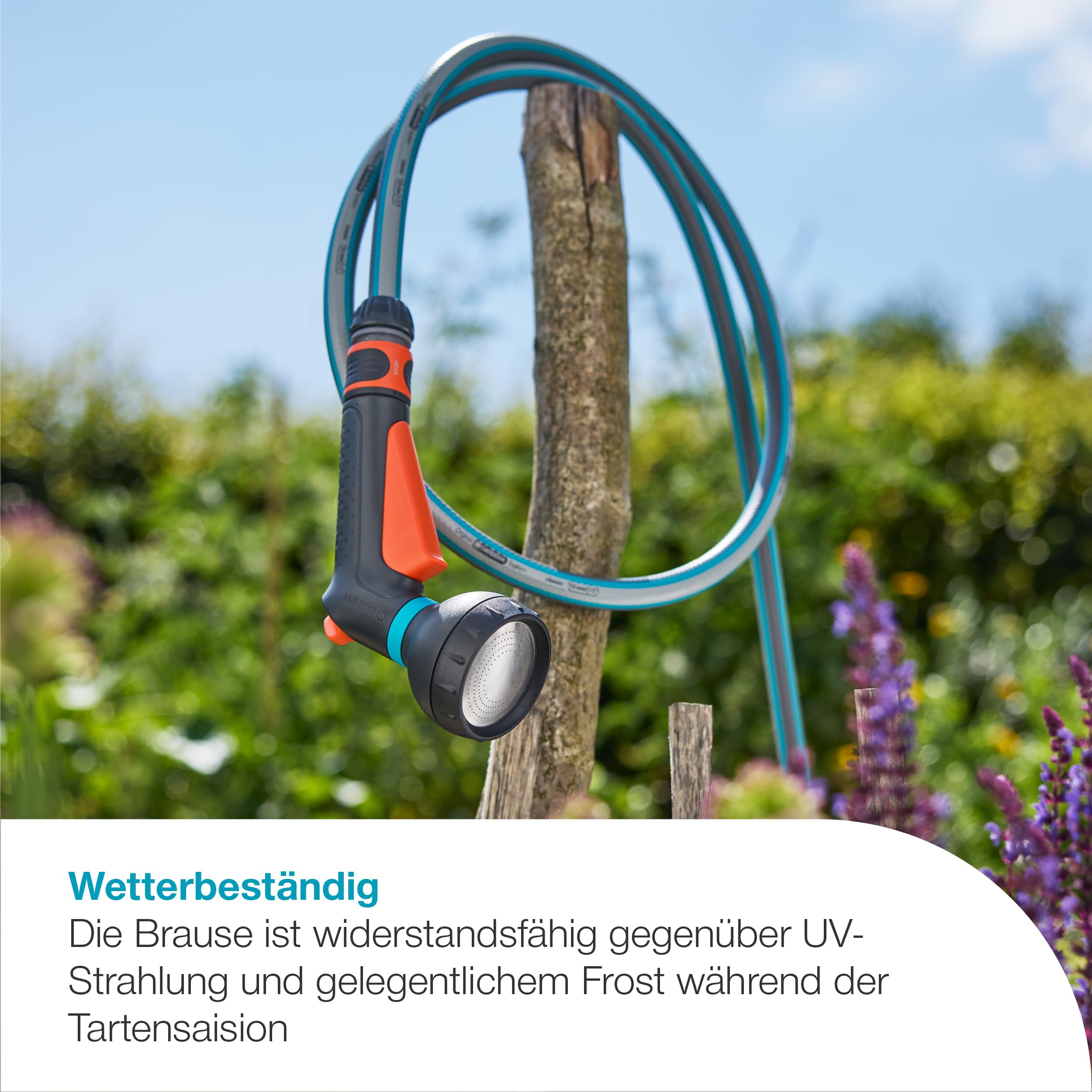 Gardena Classic Bewässerungsbrause Spritzen & Brausen: Classic Bewässerungsbrause, Weiches Sprühbild für die Pflanzenbewässerung, Made in Germany, Auf Langlebigkeit ausgelegt (18365-20) 4