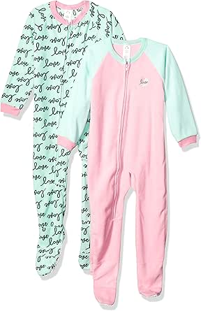 gerber fleece footed pajamas