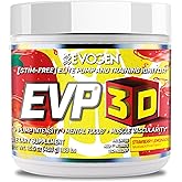 Evogen EVP 3D - Stim Free Pre Workout Powder for Men & Women | Sugar Free Non Stim Preworkout with Beta Alanine and Creatine for Energy & Pump | Strawberry Lemonade | 40 Servings