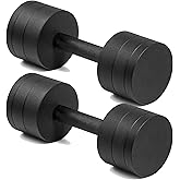 CAP 15lb Threaded Adjustable Cast Iron Dumbbells, Singles &amp; Pairs