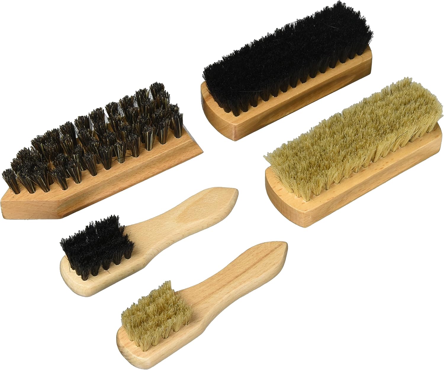 Kikkerland Shoe Cleaner Brush Set / 5, Natural, one Size - Image 3