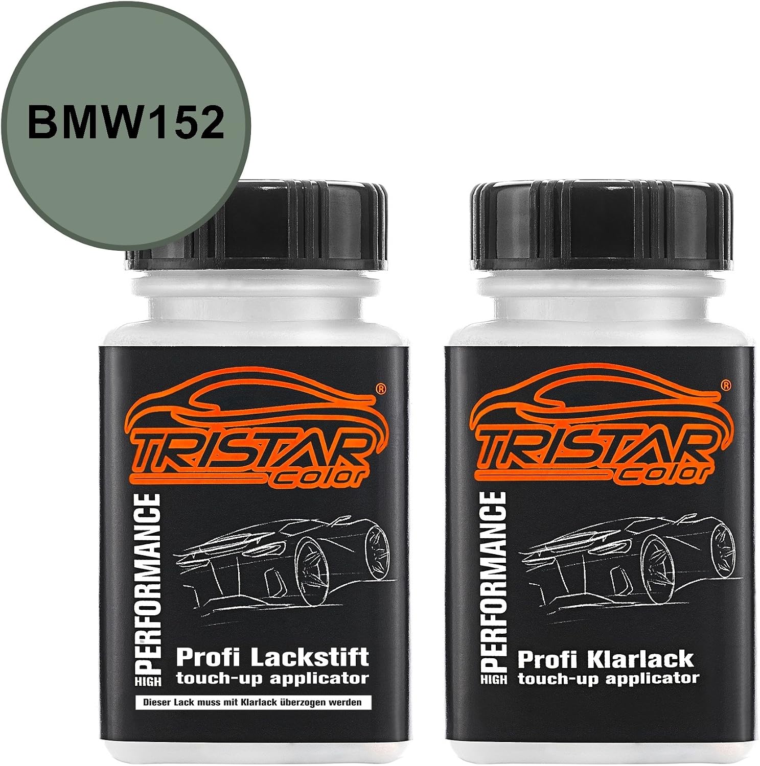 Lackstift für BMW MOTORRAD 464 FROSTBLAU II 20ml + 20ml Klarlack main image 1