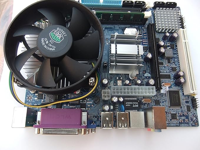 Amazon.in Buy Zebronics Motherboard Kit With 3.0 Ghz Intel Core2 Duo