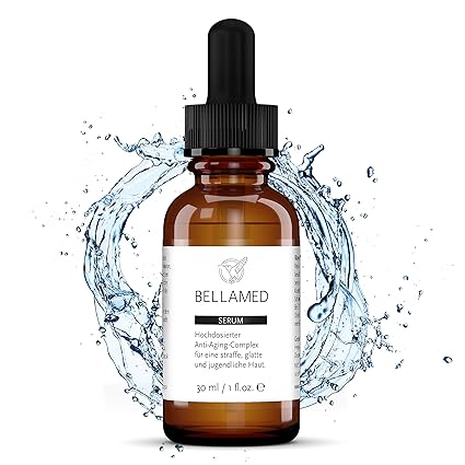 BellaMed - Vitamin C Serum | Hochdosiert | mit Hyaluronsäure + Aloe Vera | Veganes, natürliches Anti-Aging + Anti-Falten Gesi