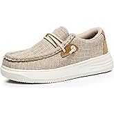Apakowa Kids Boys Girls Loafers Slip-On Lightweight Comfortable Shoes (Toddler/Little Kid/Big Kid)