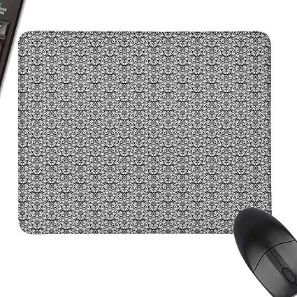 Amazon Co Jp 特大マウスパッド ブラック ホワイト 天然ゴムゲームマウスマット ブラック ホワイト 23 6 X15 7 60cm 40cm パソコン 周辺機器