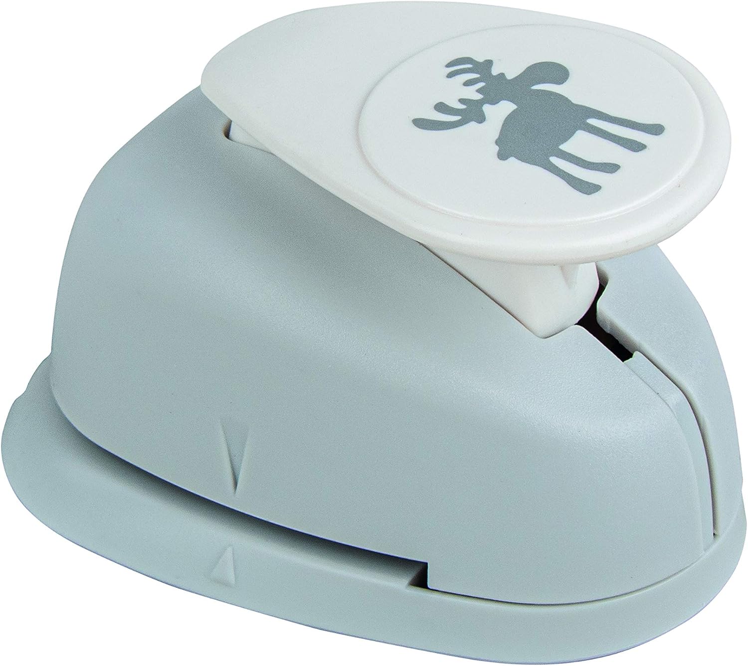 Rayher Paper Craft Punch with Elk Design, Lever Punch for Card Making and Scrapbooking 2.54cm, 1", 89762000
