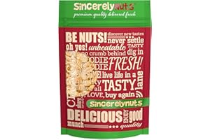 Sincerely Nuts – Blanched Peanuts Roasted and Unsalted | Five Lb. Bag | Deluxe Kosher Gluten Free Snack Food | Tasty Recipe Addition | Vitamin & Mineral Nutritional Content | Gourmet Quality Nut