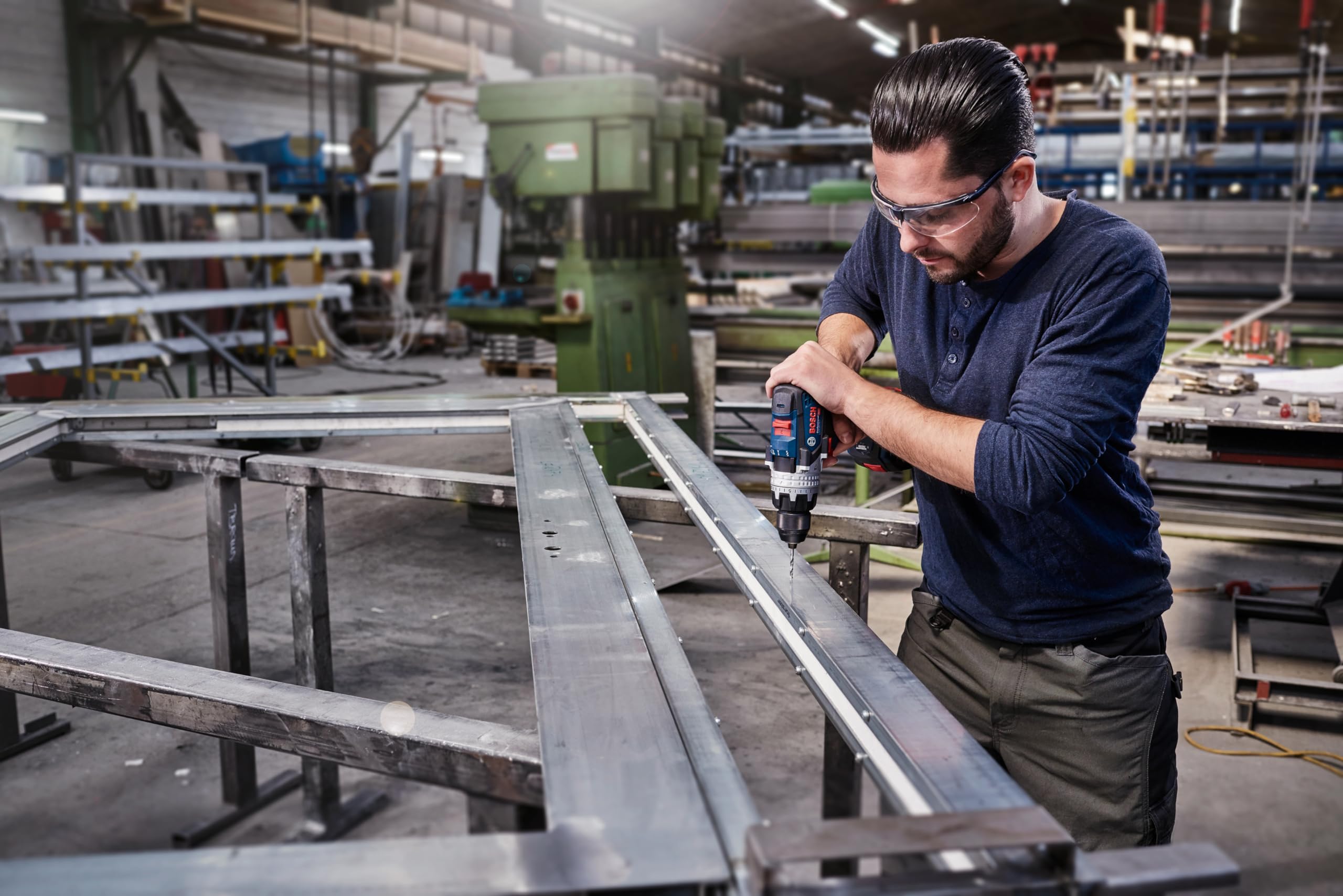 Bosch 18-tlg. HSS Spiralbohrer Set PointTeQ (für Metall, in ToughBox, Ø 1–10 mm, Professional Zubehör Bohrmaschine) 5