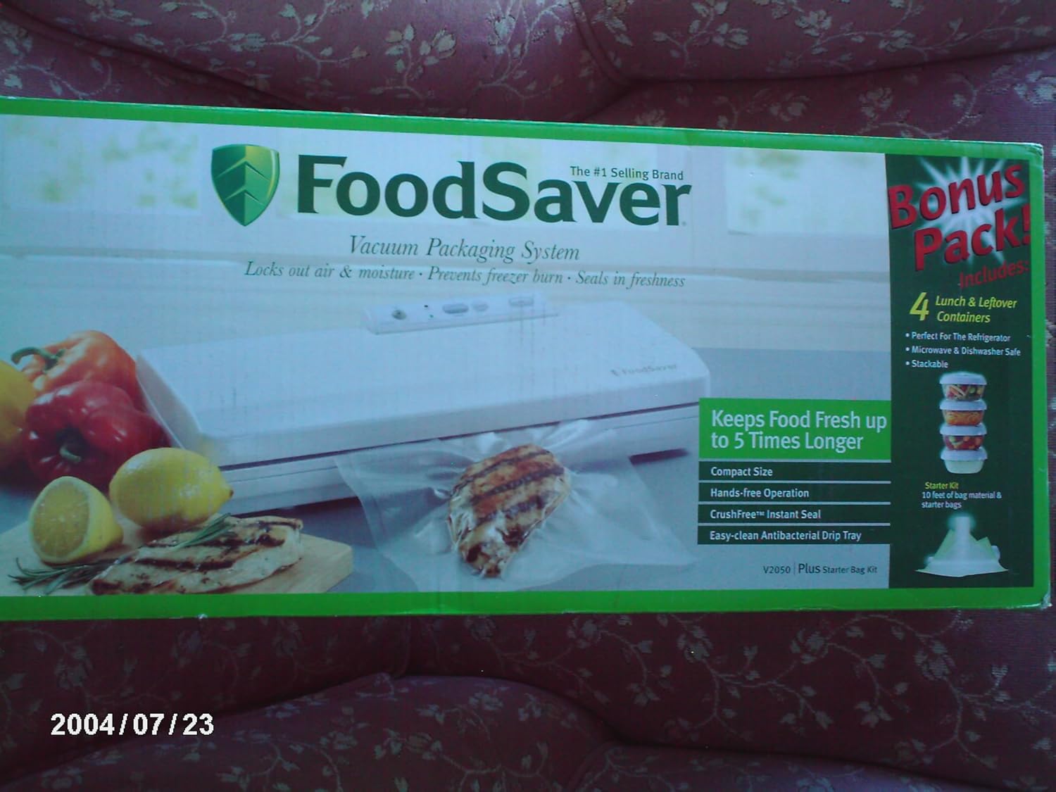 Foodsaver Vacuum Packaging System V2050