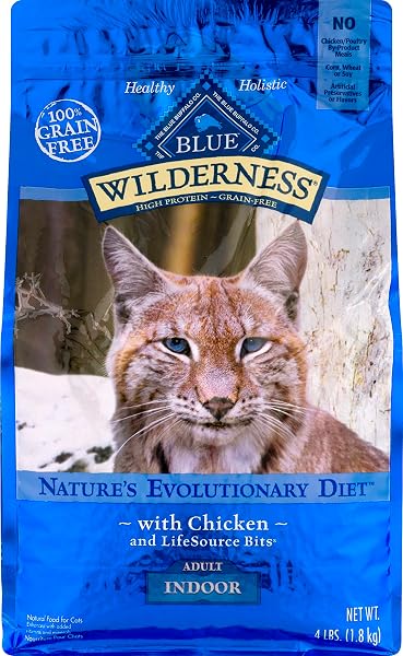 BLUE BUFFALO WILDERNESS NATURAL HIGH-PROTEIN GRAIN-FREE CHICKEN DRY...