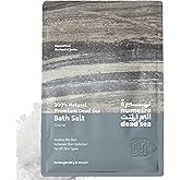 Numeira Dead Sea Salts for Soaking Relaxing Sea Salt Bath Soak for Body Rejuvenation - Natural Mineral Salts - Coarse Dead Sea Salt Unscented Bath Salts for Women & Men (2.2 lb)