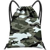 BHAHB Drawstring Backpack for String Bag Waterproof Cute Sports Beach Swimming Travel (13