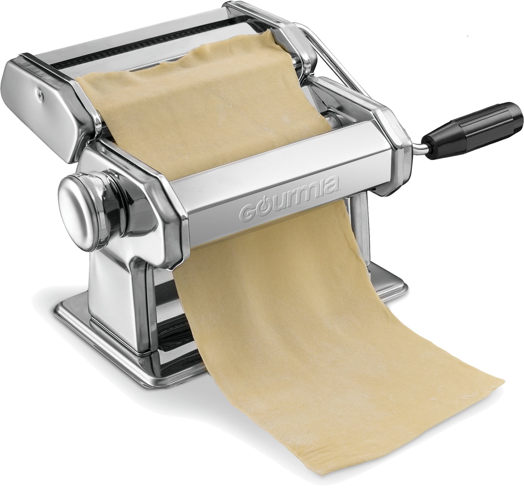 Gourmia GPM9980 Pasta Maker, Roller and Cutter Manual Hand Crank