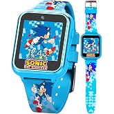 SEGA Sonic the Hedgehog Educational Learning Touchscreen Smart Watch Toy for Boys, Girls, Toddlers - Selfie Cam, Learning Games, Alarm, Calculator, Pedometer (Model: SNC4055AZ)